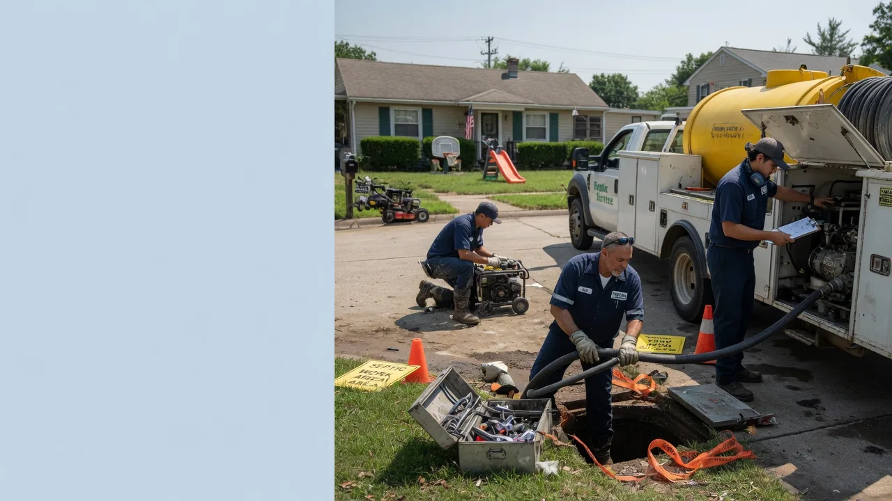 Septic Tank Pumping in Fairwater, WI near me